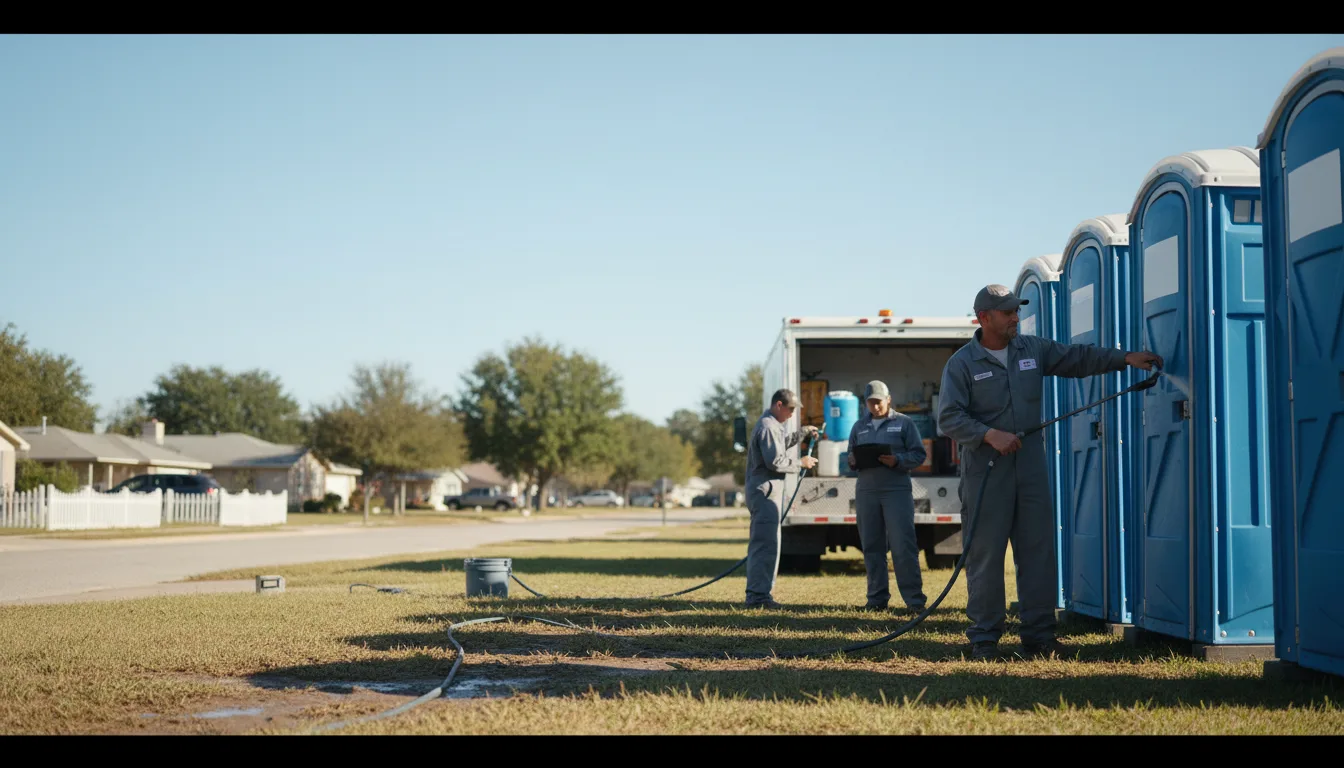 Long-Term Portable Toilet Rental in Papillion, NE near me